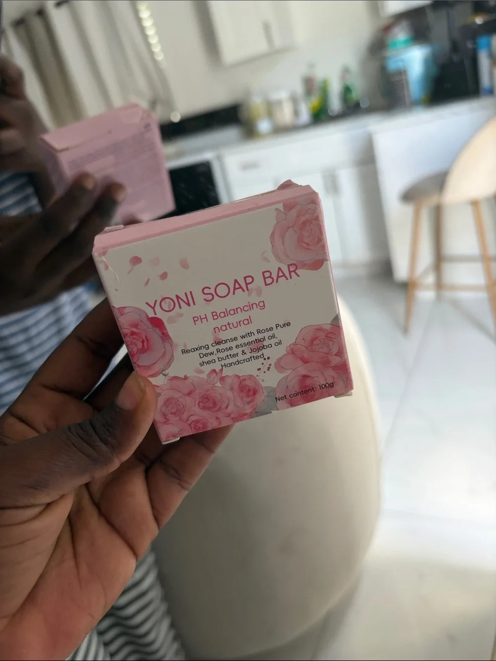 Yoni Soap Bar PH Balancing - Pink Floral